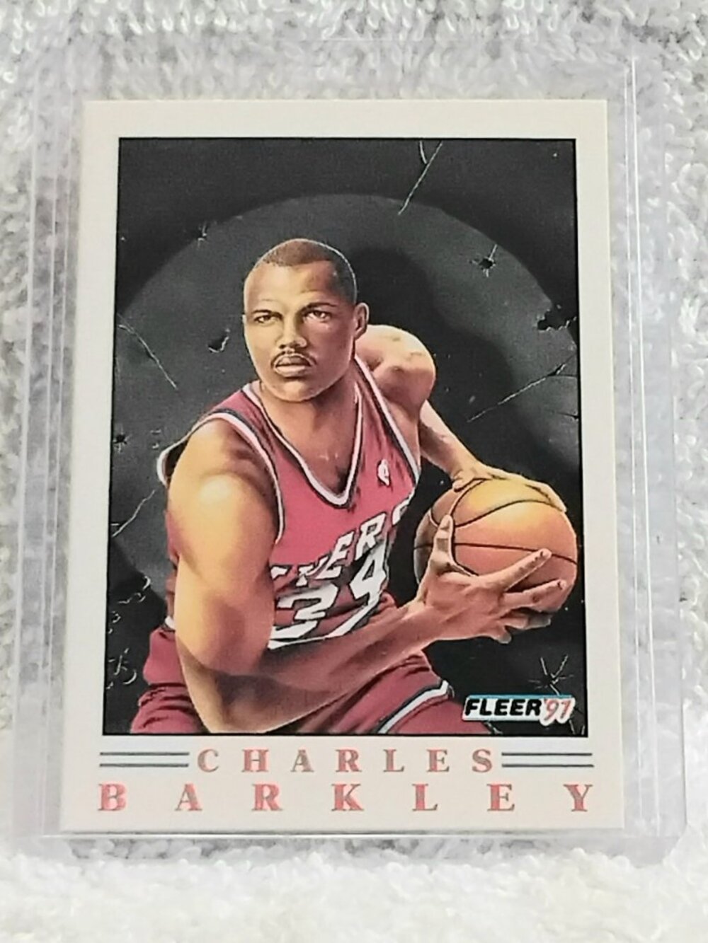 Mint 1991-92 Fleer Charles Barkley NBA Pro Vision Card 3 of 7!!